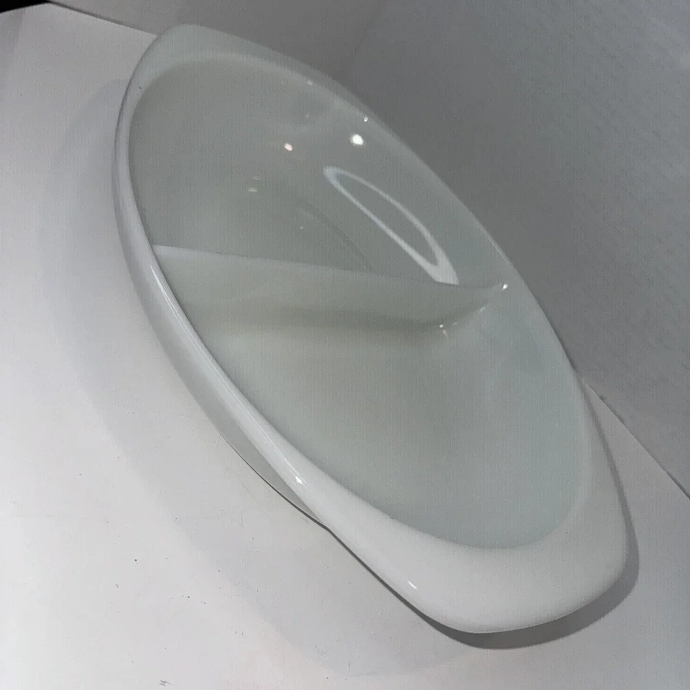Pyrex Divided Serving Dish Unisex 1.5 QT White 1063 Opal Milk Glass Vintage‎ USA